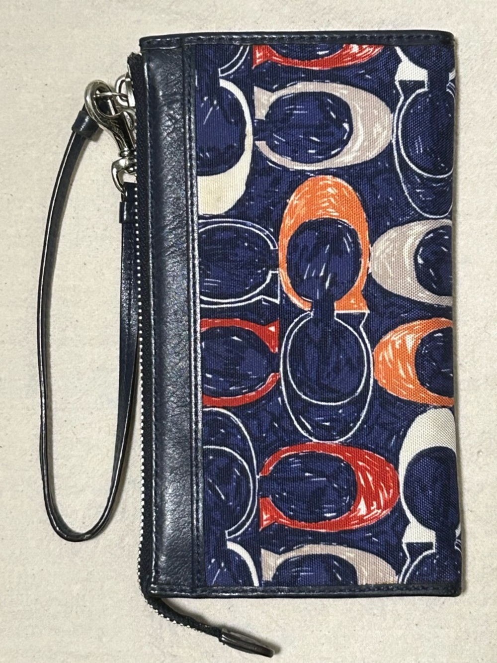 COACH Candace Legacy Heritage Scribble C & Leather Carryall w/Matching Wallet - Picture 16 of 17